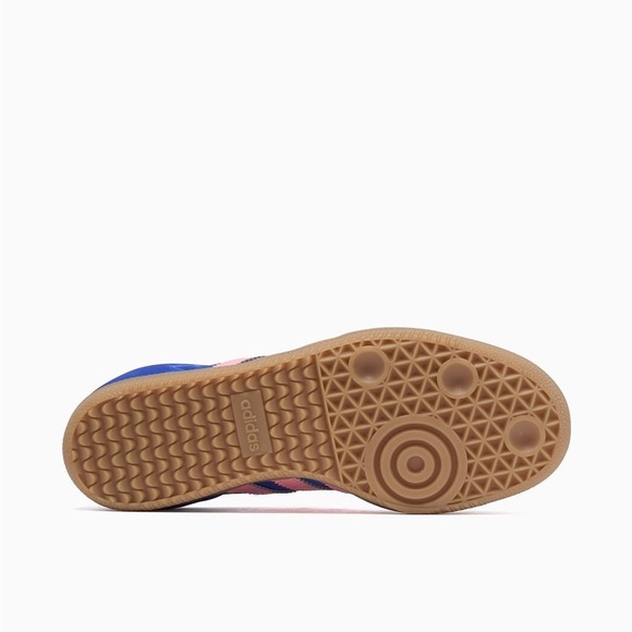 Adidas Womens Size 10 Samba OG Satin Lucid Blue/Pink NWT ✨RARE✨ - Picture 3 of 16